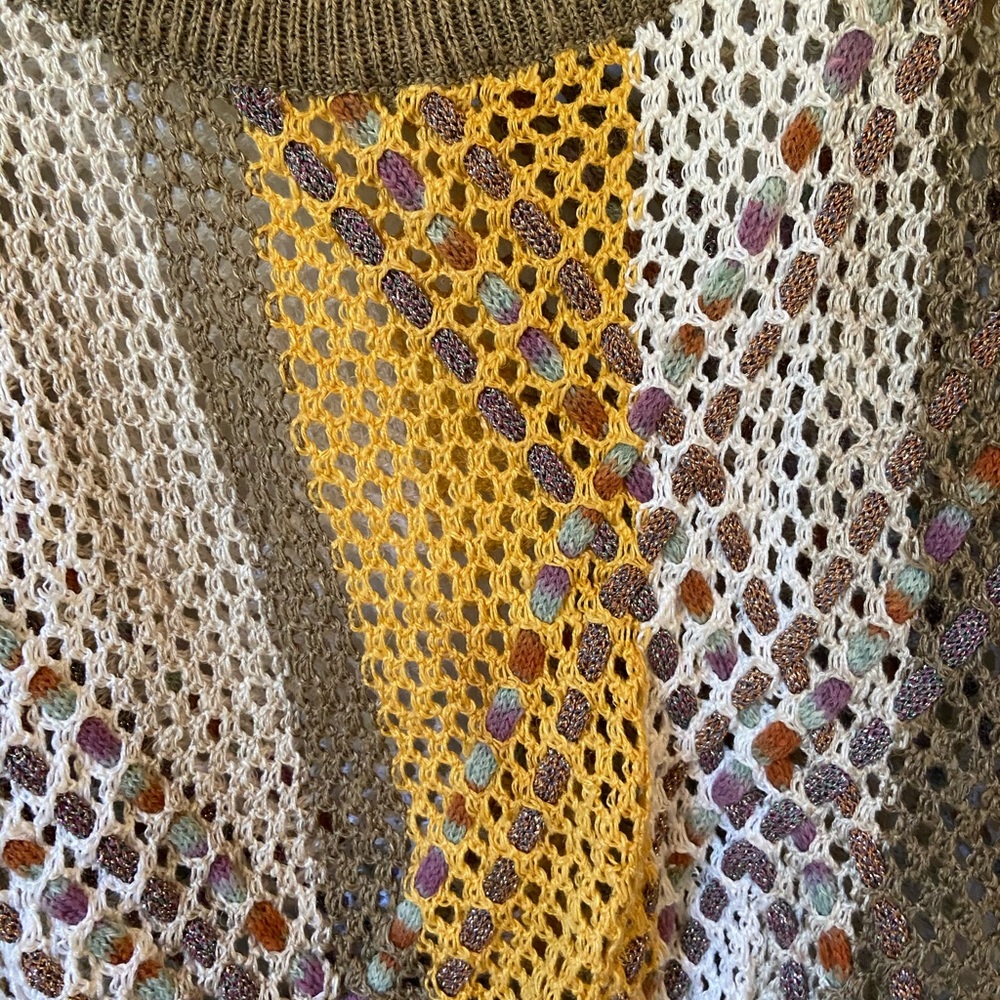 Vintage Knit w Shoulder Pads - Picture 3 of 3
